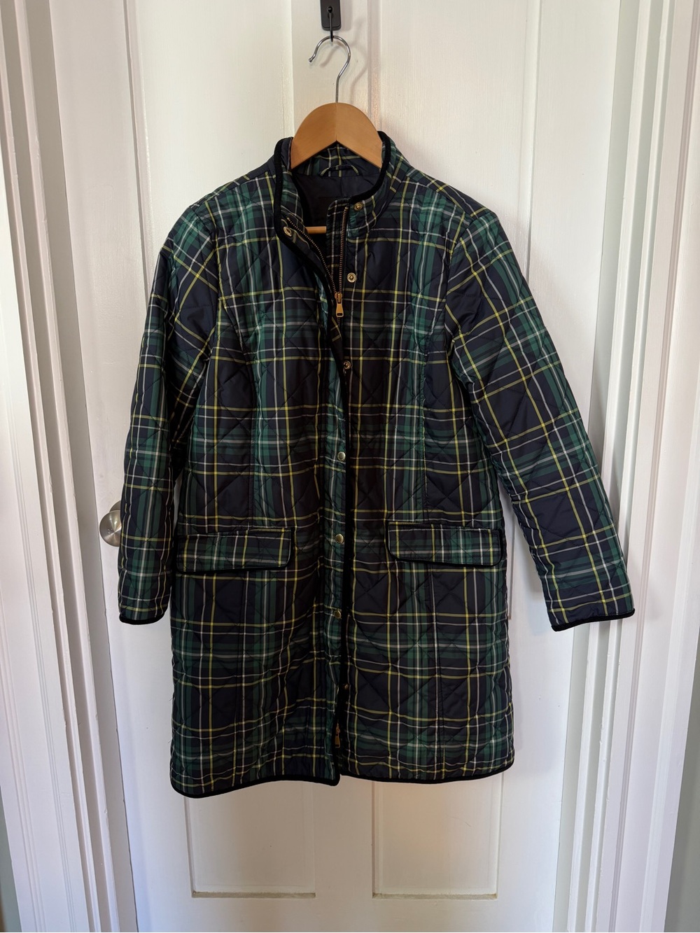 Talbots Plaid Quilted Jacket - Picture 7 of 7